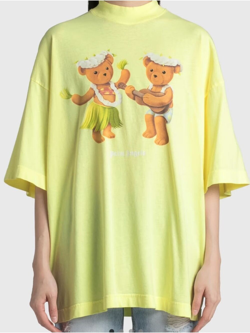 Palm Angels Dancing Bears T Shirt Oversized Size Small
